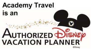 Academy Travel is an Authorized Disney Vacation Planner