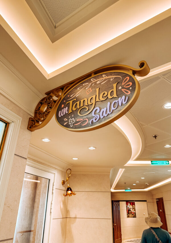 UnTangled Salon – Rapunzel inspired Salon on The Disney Wish