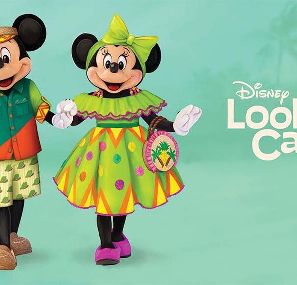 Mickey and Minnie Mouse Debut Bahamian-Inspired Designer Outfits
