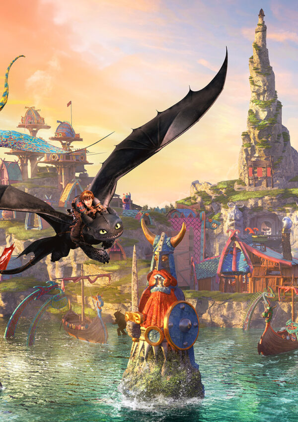 Universal Epic Universe Reveals Details on Land: How To Train Your Dragon – Isle of Berk