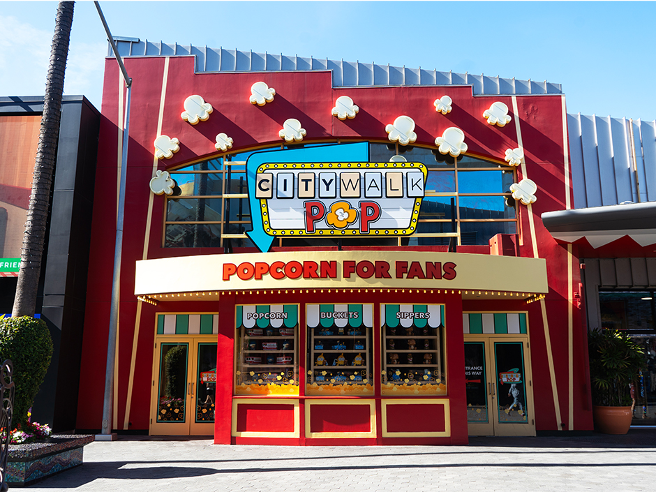 Exterior of CityWalk Pop on CityWalk.