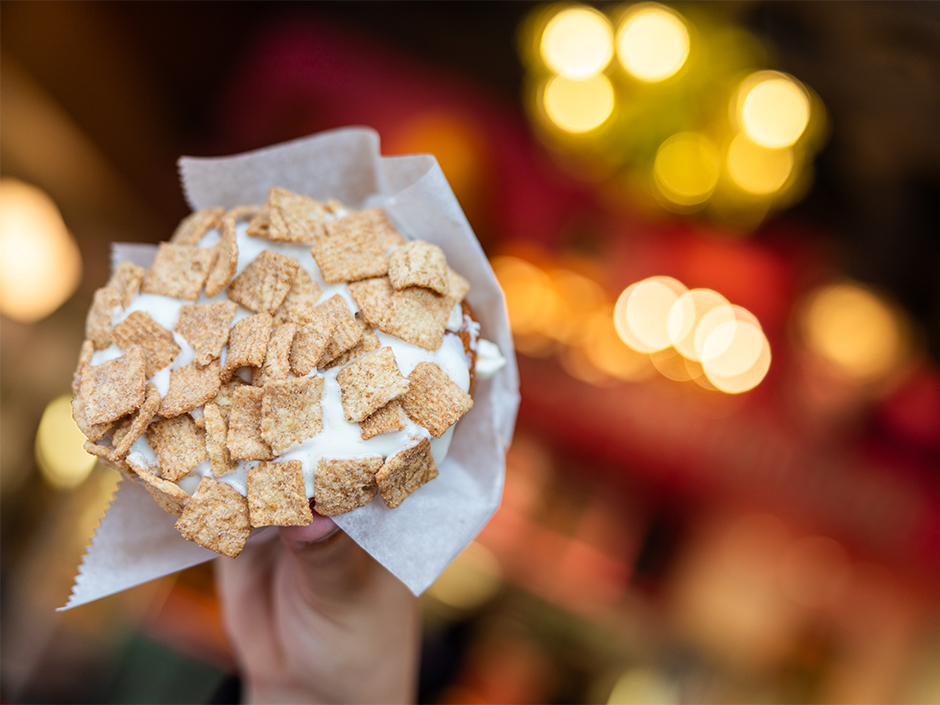 Cereal doughnut from Voodoo Doughnut at CityWalk.