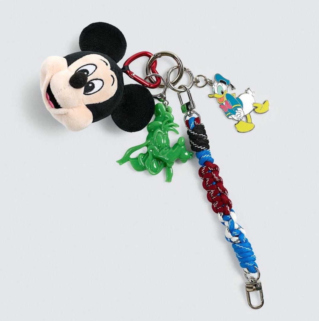 Harry Lambert For Zara X Disney Mickey Mouse Multi-Charm Keyring