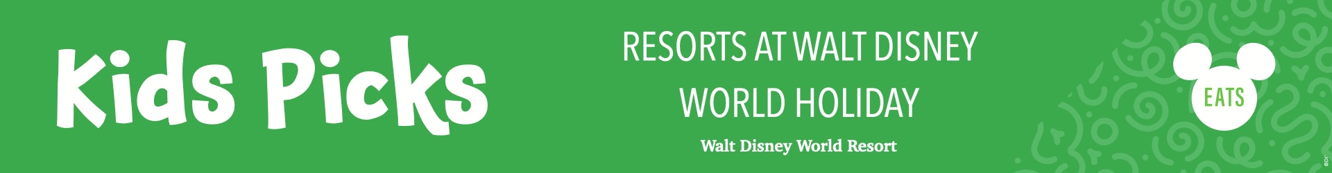 Walt Disney World Resorts Holiday Foodie Guide Kids Picks