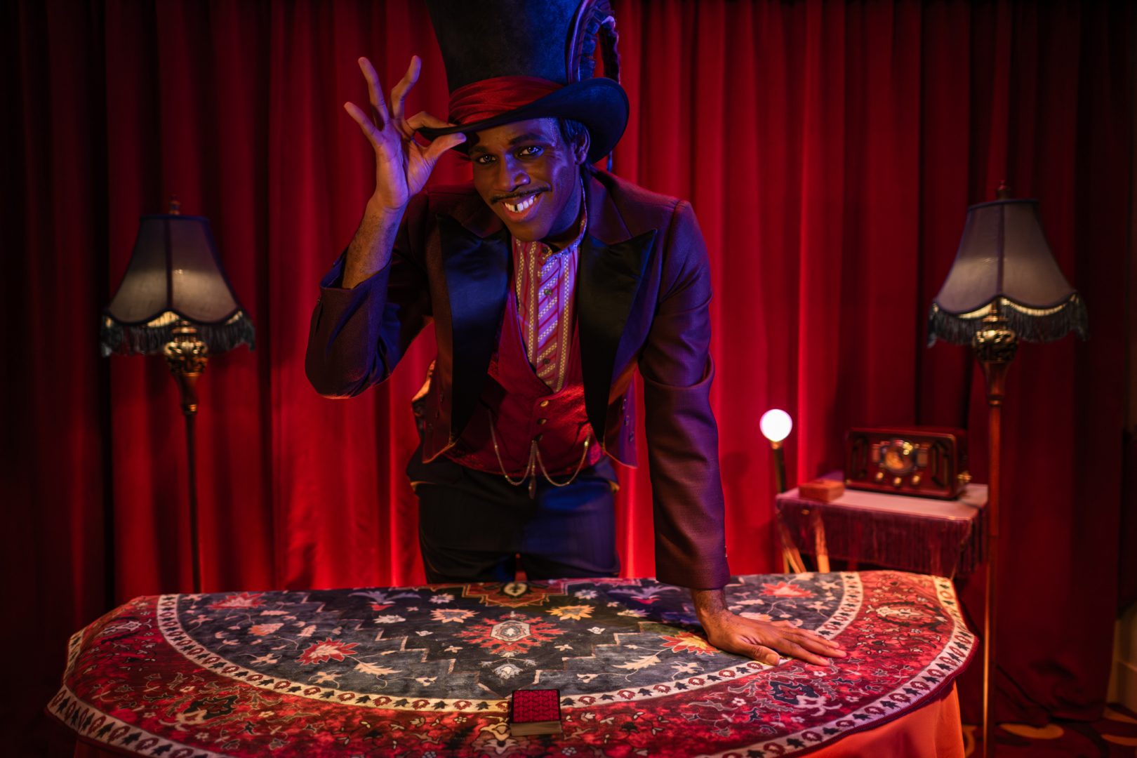 Guests may encounter Dr. Facilier onboard the Disney Destiny