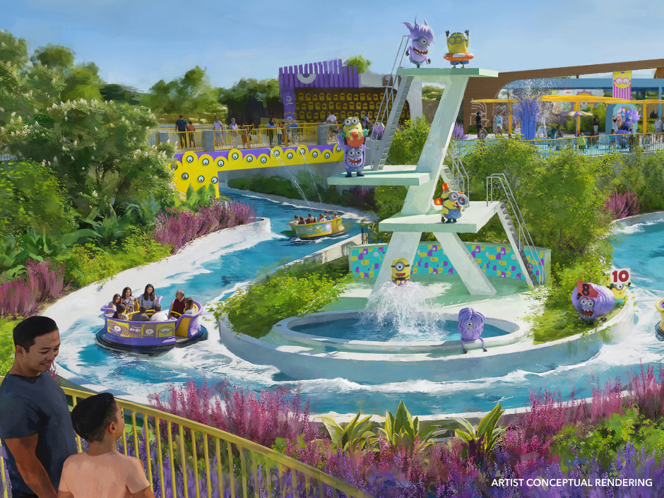 Artist Rendering of Universal Kids Resort