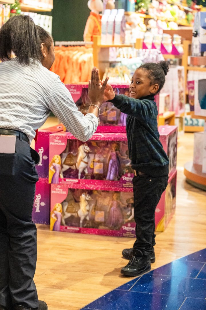 New York Families Surprised with Shopping Spree at Disney Store Times Square