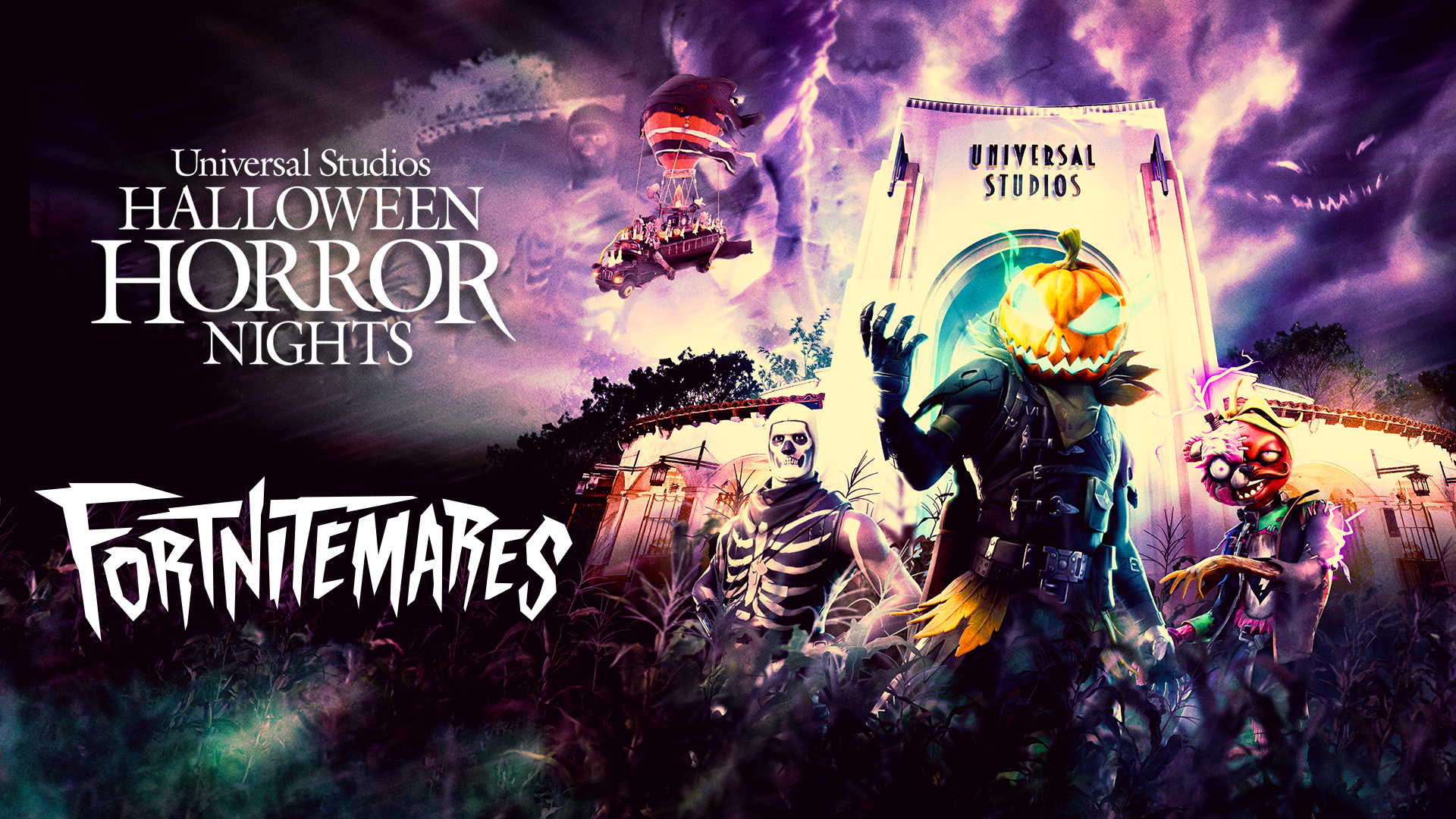 Halloween Horror Nights Brings Fortnite's Fortnitemares