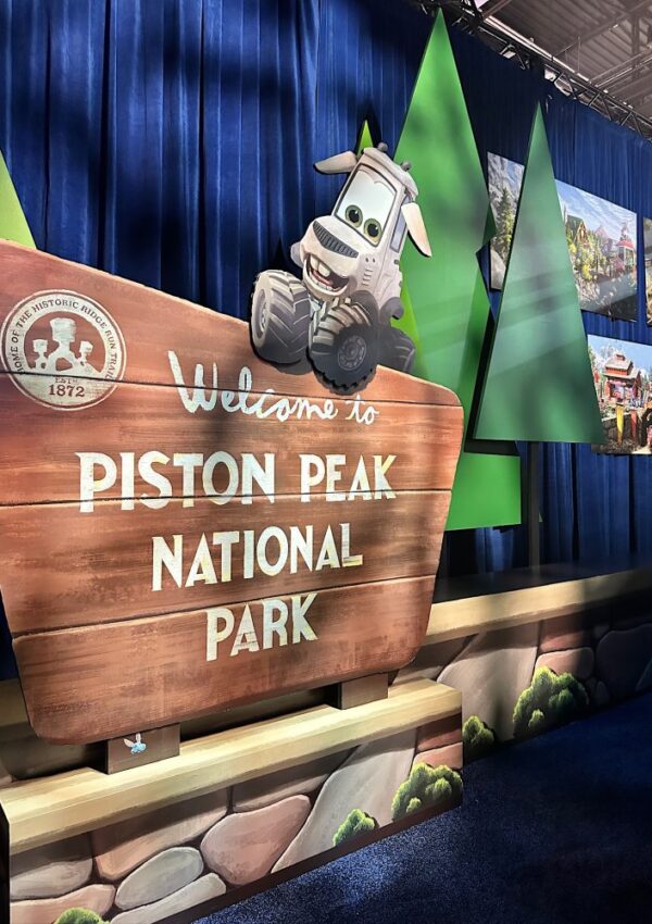 First Look at Piston Peak: Cars Is Taking Shape at Magic Kingdom